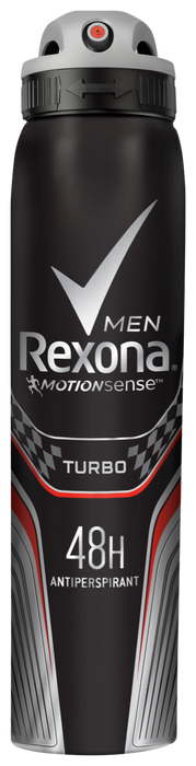 Rexona Men Antiperspirant Deodorant Aerosol Turbo 250ml