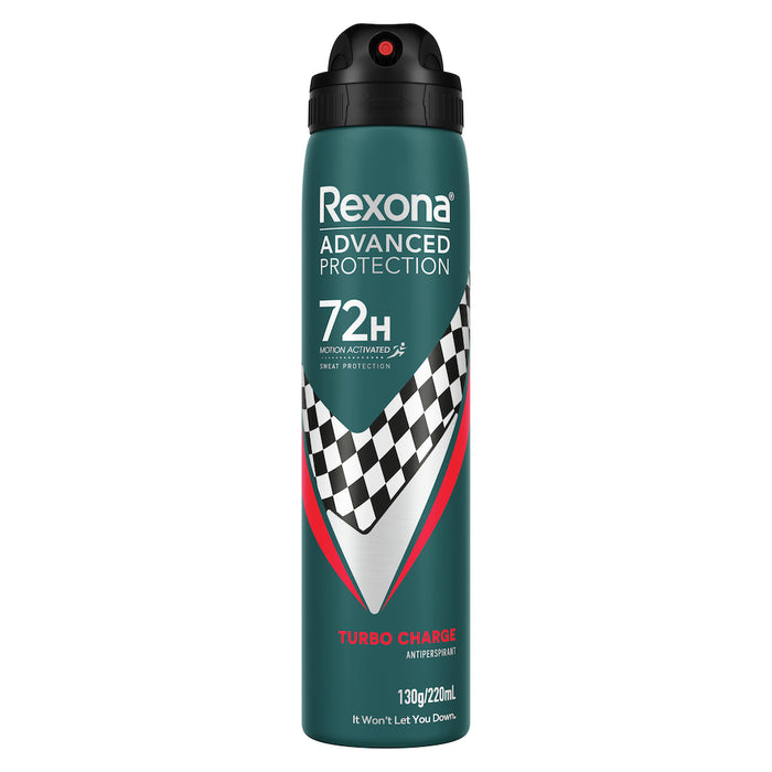 Rexona Men Antiperspirant Deodorant Aerosol Turbo 220ml