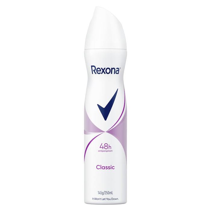 Rexona Women Antiperspirant Deodorant Aerosol Classic 250ml