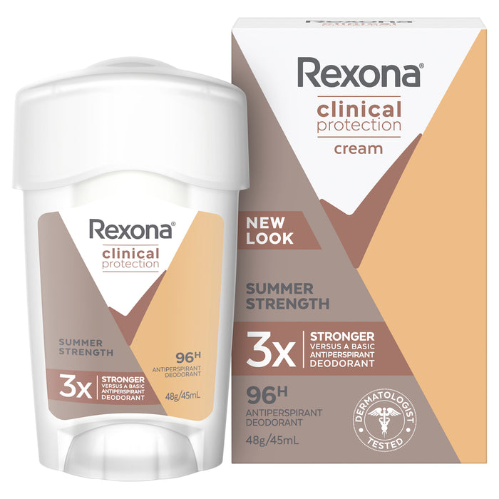 Rexona Women Antiperspirant Deodorant Clinical Summer Strength 45ml