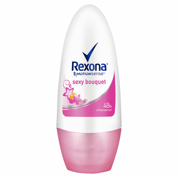 Rexona 女士止汗除臭滚珠性感花束 50 毫升