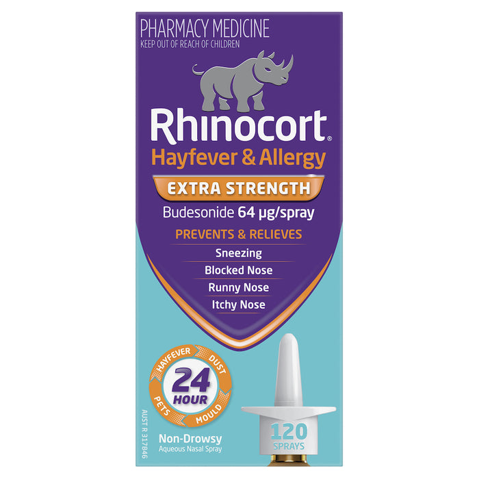 Rhinocort Aqueous Nose Spray 64mcg 120d