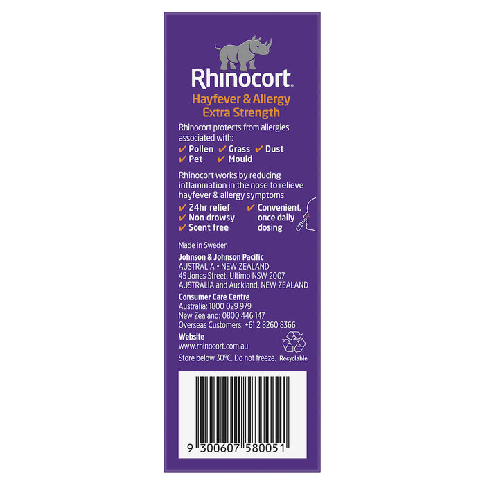 Rhinocort Aqueous Nose Spray 64mcg 120d