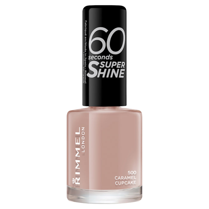 Rimmel 60 Seconds Nail Polish 500 Caramel Cupcake