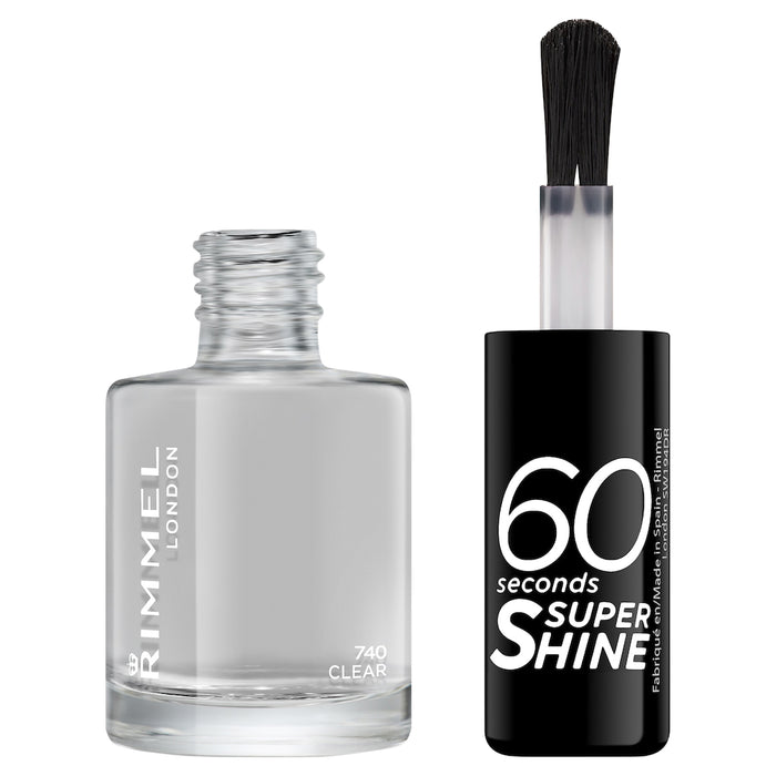 Rimmel 60 Seconds Nail Polish 740 Clear