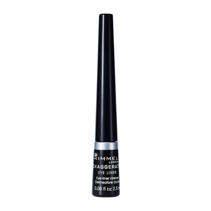 Rimmel Exaggerate Liquid Eye Liner 100% Black