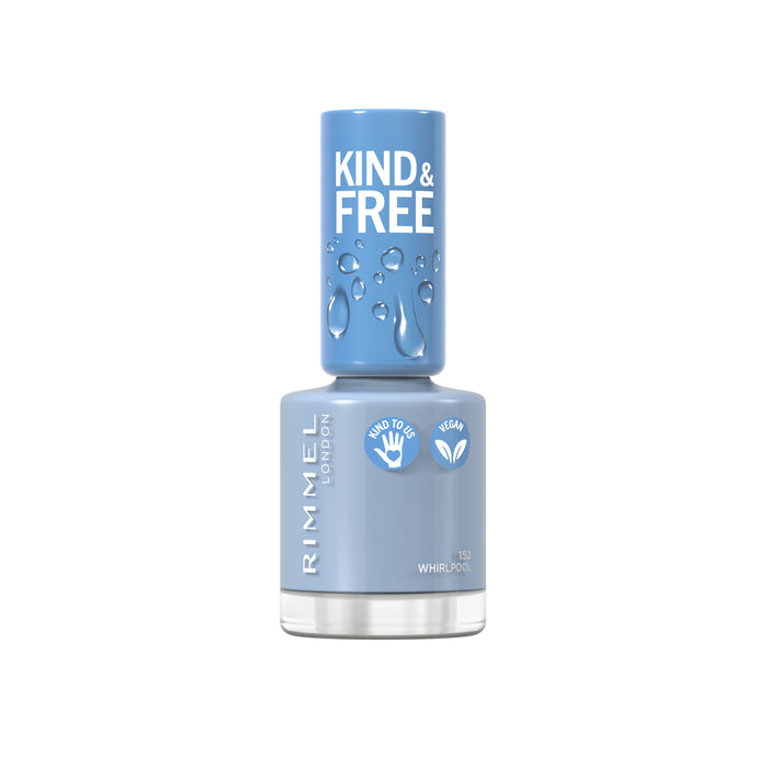 Rimmel Kind & Free Nail Polish 152 Tidal Wave Blue