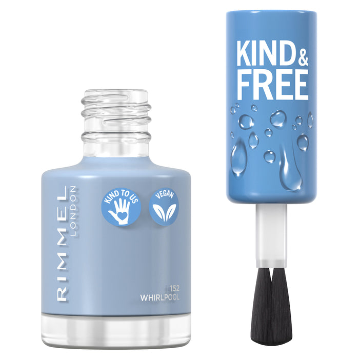 Rimmel Kind & Free Nail Polish 152 Tidal Wave Blue