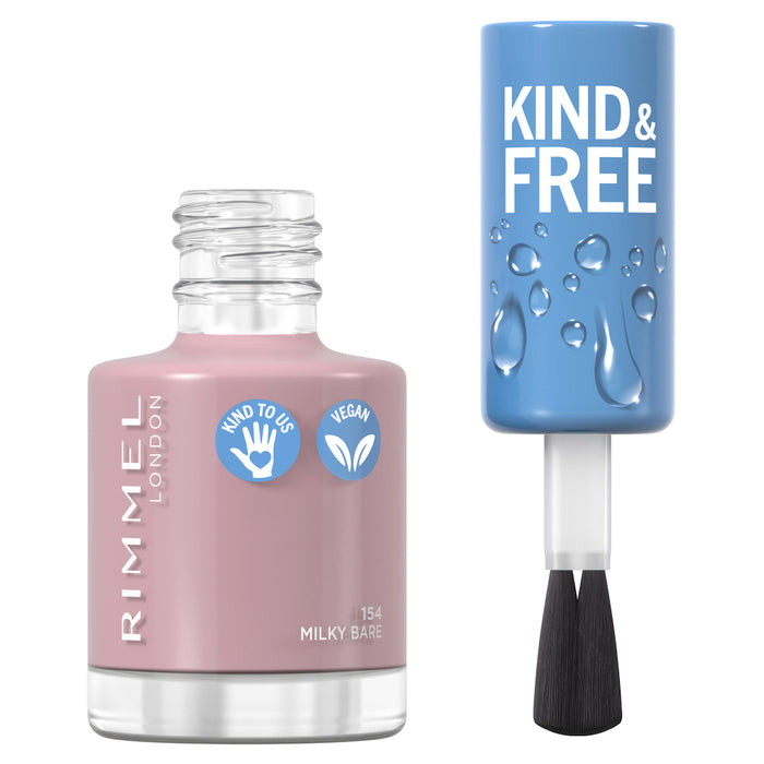 Rimmel Kind & Free Nail Polish 154 Milky Bare