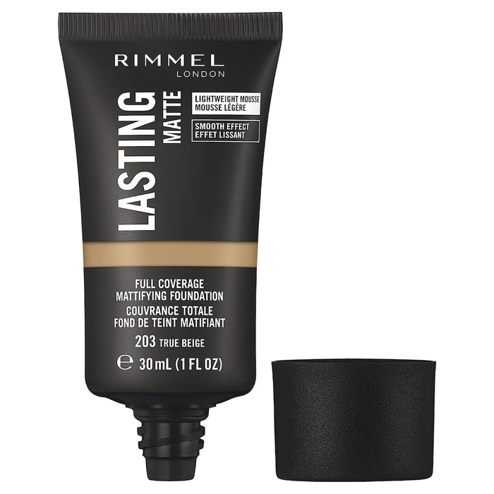 Rimmel Lasting Matte Foundation 203 True Beige