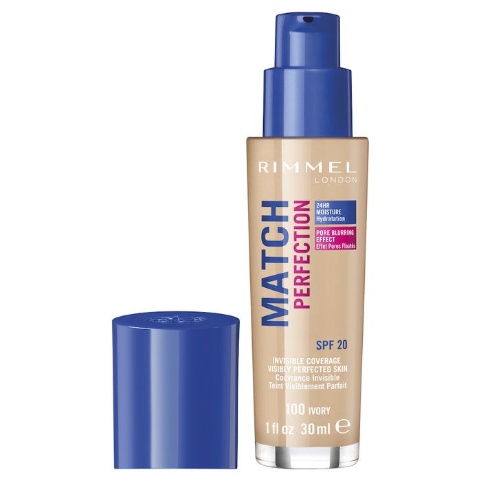 Rimmel Match Perfection Foundation 100 Ivory