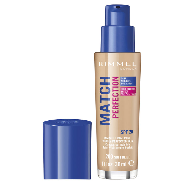 Rimmel Match Perfection Foundation 200 Soft Beige