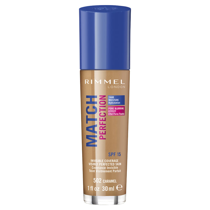 Rimmel Match Perfection Foundation 502 Caramel