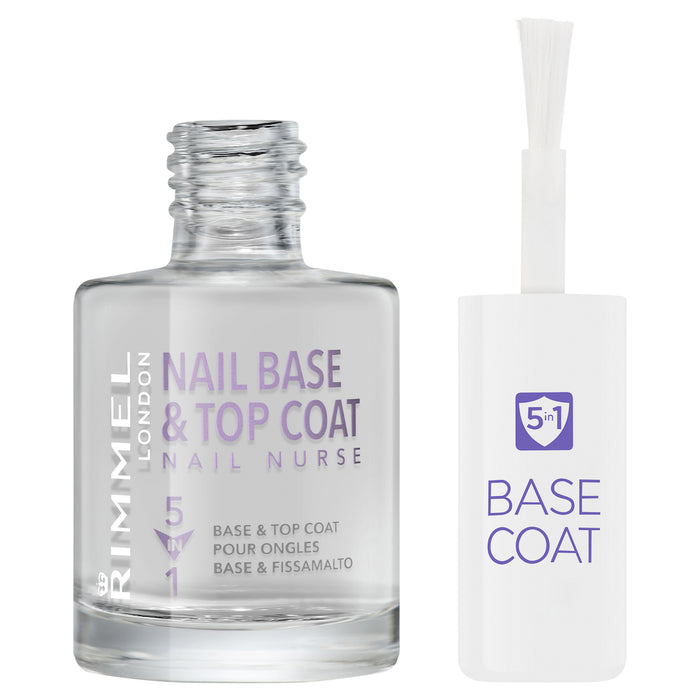 Rimmel Nail Nurse 5-in-1 Base & Top Coat