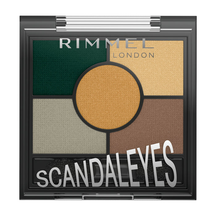 Rimmel Scandaleyes 5-Pan Eyeshadow 06 Jungle Green