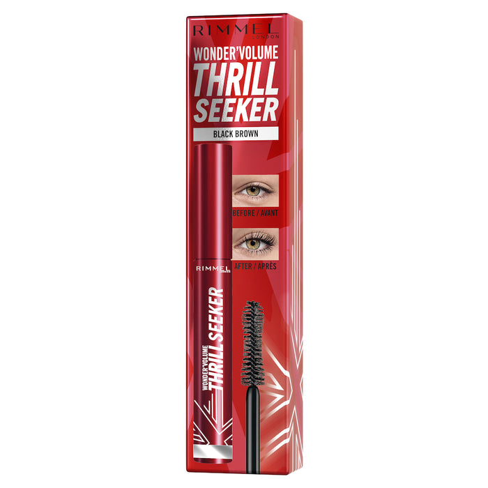 Rimmel Wonder'Volume Thrill Seeker Mascara Black Brown