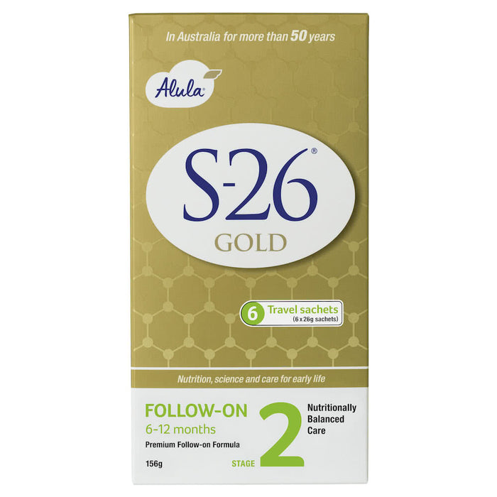 S-26 Gold Alula Progress Stickpack 6 X 26g