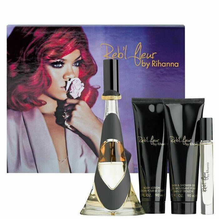 Rihanna Reb'l Fleur 4 piece Gift Set