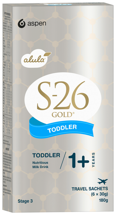 S-26 Gold Alula Toddler Stickpack 6 X 30g