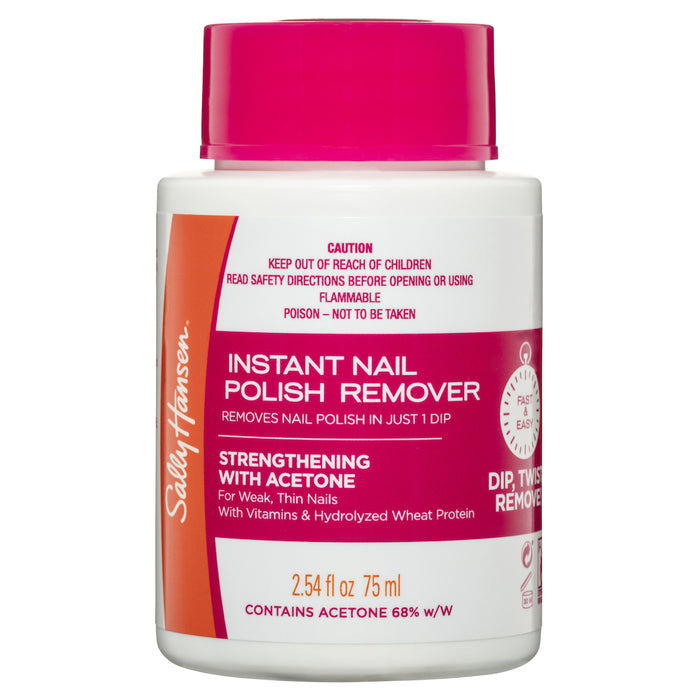 Sally Hansen Instant Nail Polish Remover Strengthening Acetone 75ml