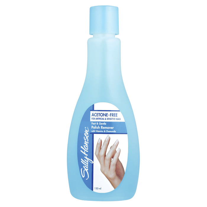 Sally Hansen Nail Polish Remover Acetone Free Artificial & Sensitive Nails 150ml