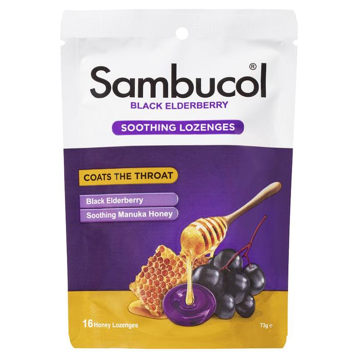 Sambucol Throat Lozenge 16 Honey