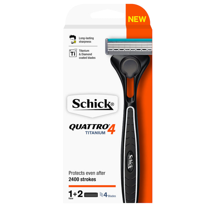 Schick Quattro Mens Titanium Kit