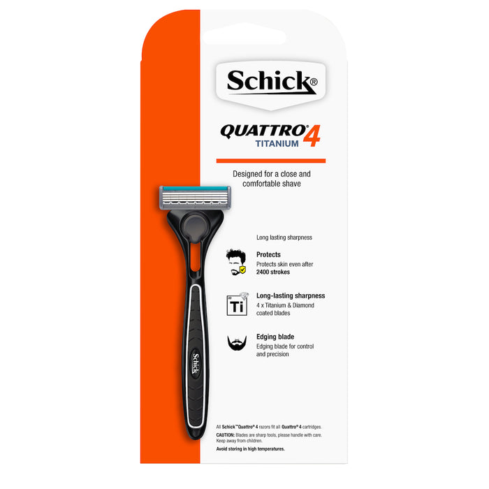 Schick Quattro Mens Titanium Kit