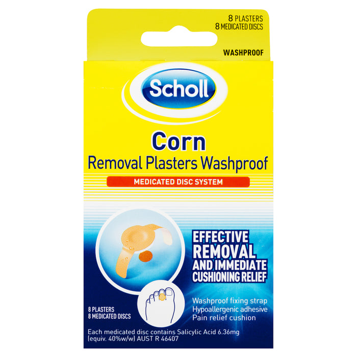 Scholl Corn Removal Plasters Washproof