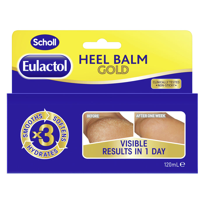 Scholl Eulactol Gold Heel Balm 120ml