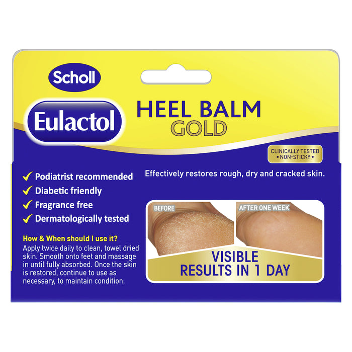 Scholl Eulactol Gold Heel Balm 120ml