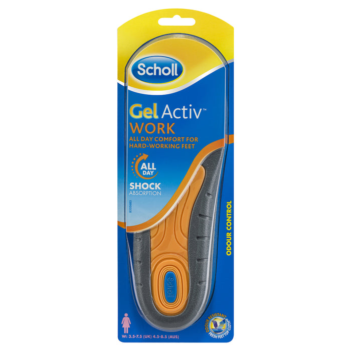 Scholl Gel Activ Insoles Work Women