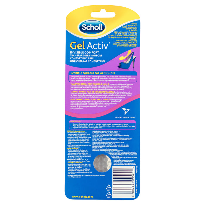 Scholl Gel Activ Open Shoes