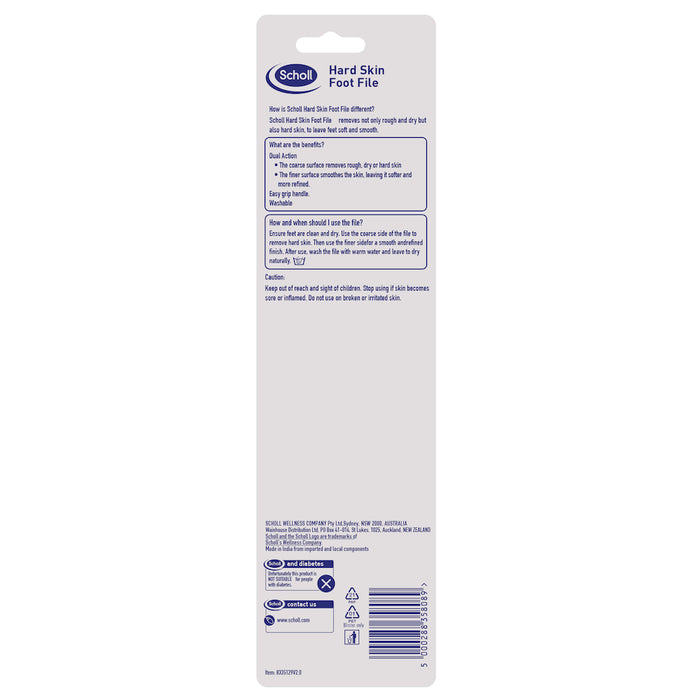 Scholl Hard Skin Foot File