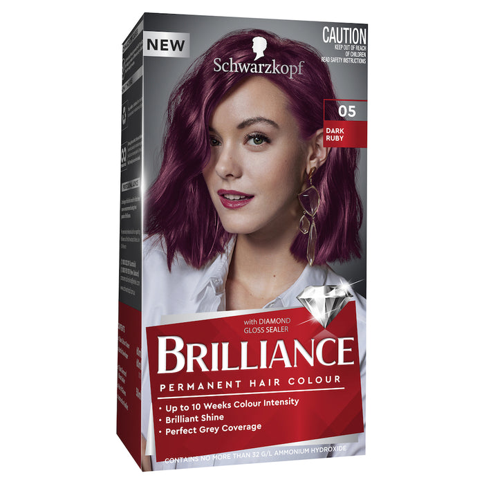 Schwarzkopf Brilliance 05 Dark Ruby NEW