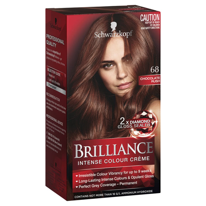 Schwarzkopf Brilliance 68 Chocolate Rush Hair Colour