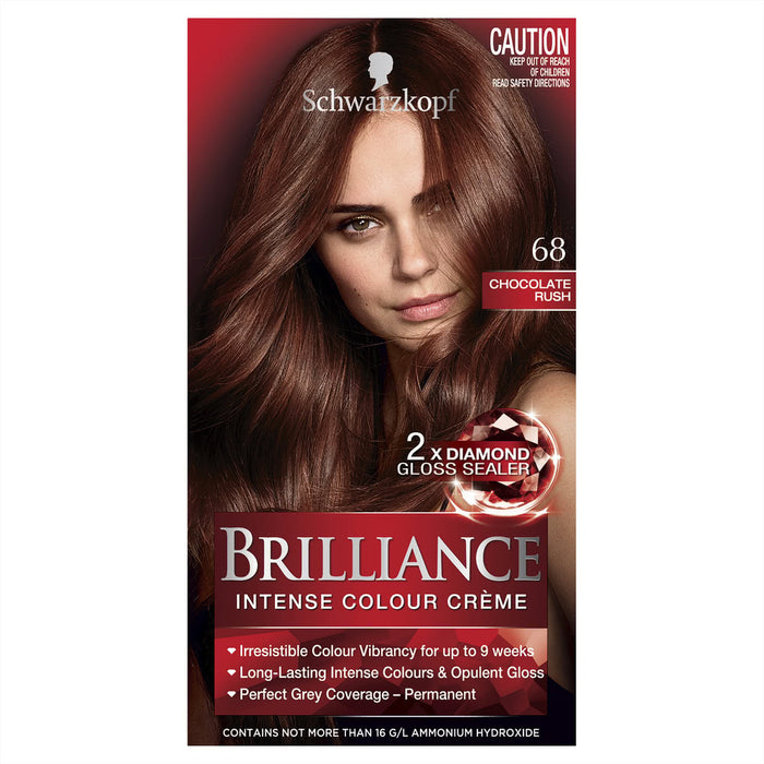 Schwarzkopf Brilliance 68 Chocolate Rush Hair Colour