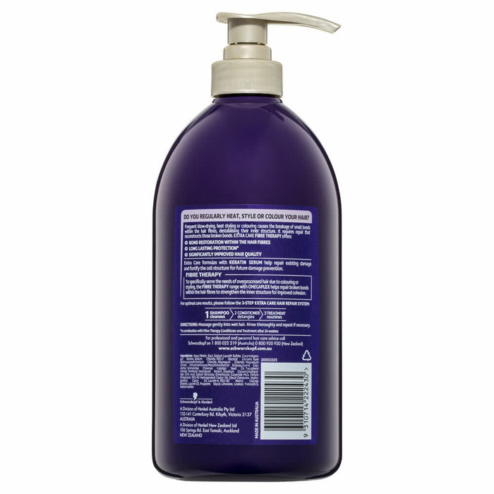 Schwarzkopf Extra Care Fibre Therapy Shampoo 900ml