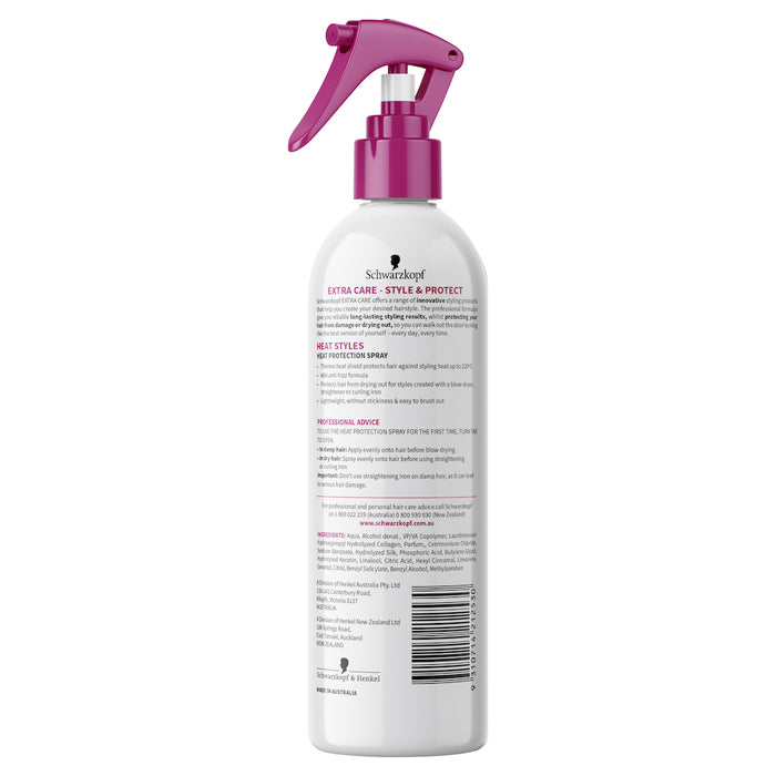 Schwarzkopf Extra Care Heat Styles Heat Protection Spray 250ml