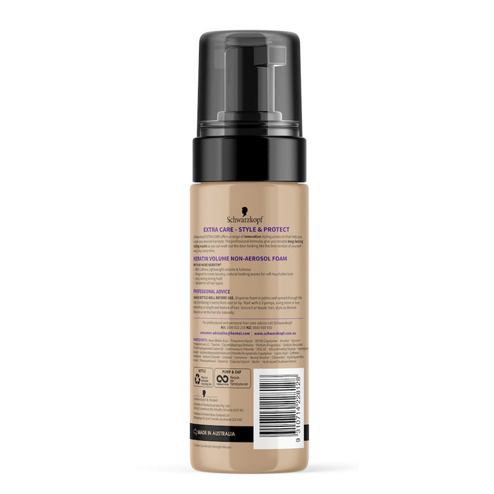 Schwarzkopf Ex/Care Keratin Volume Foam 150ml