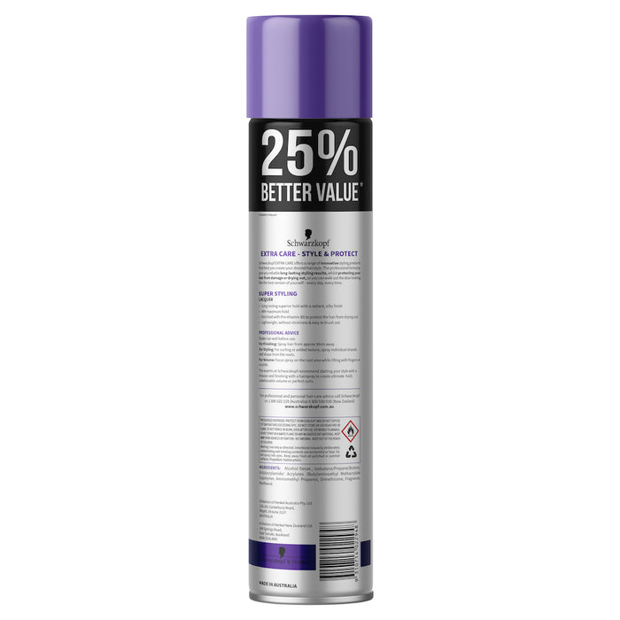 Schwarzkopf Extra Care Lacquer 500g