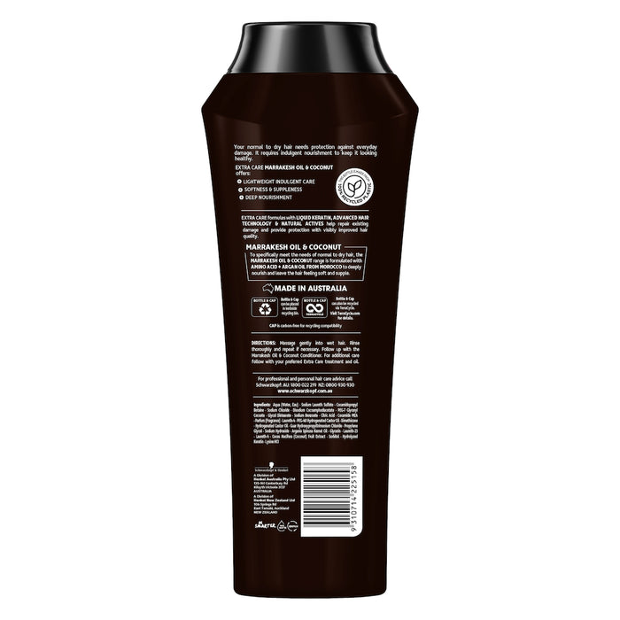 Schwarzkopf Extra Care Marrakesh Coconut Oil Shampoo 400ml