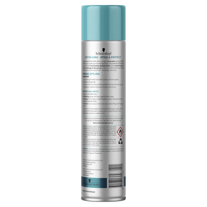 Schwarzkopf Extra Care Strong Hold Hairspray 250g