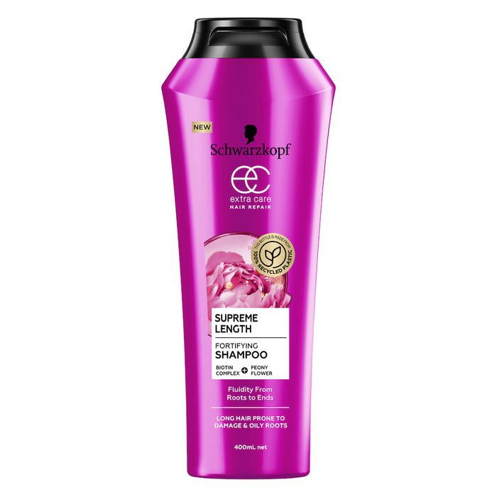 Schwarzkopf Extra Care Supreme Length Fortyfying Shampoo 400ml