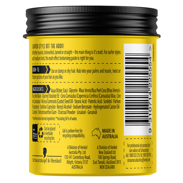 Schwarzkopf Got2b Beach Matt Paste 100ml