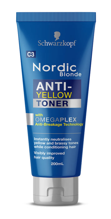 Schwarzkopf Nordic Blonde Anti Yellow Toner 200ml