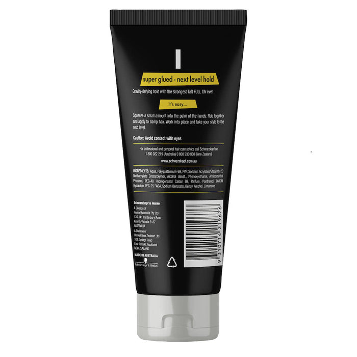 Schwarzkopf Taft Full On Super Glued Gel 150ml