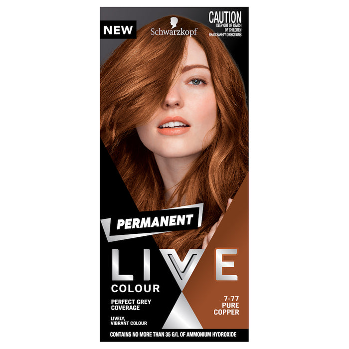 Schwarzkpf Live Colour Permanent Pure Copper 7.77