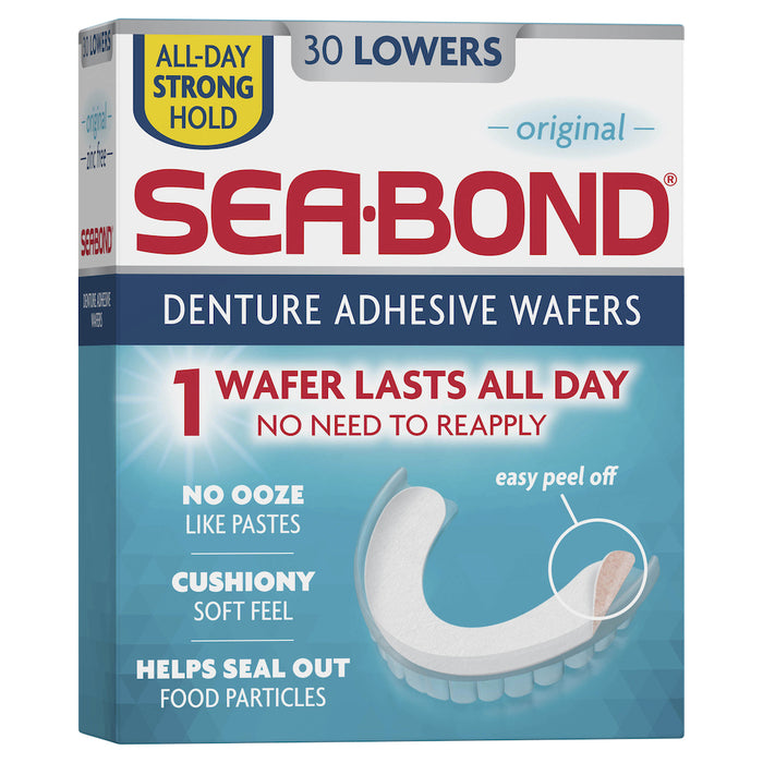 Sea Bond Denture Adhesive Lower Original 30