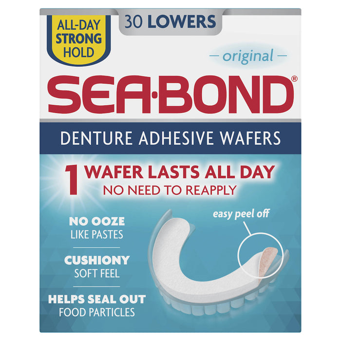 Sea Bond Denture Adhesive Lower Original 30